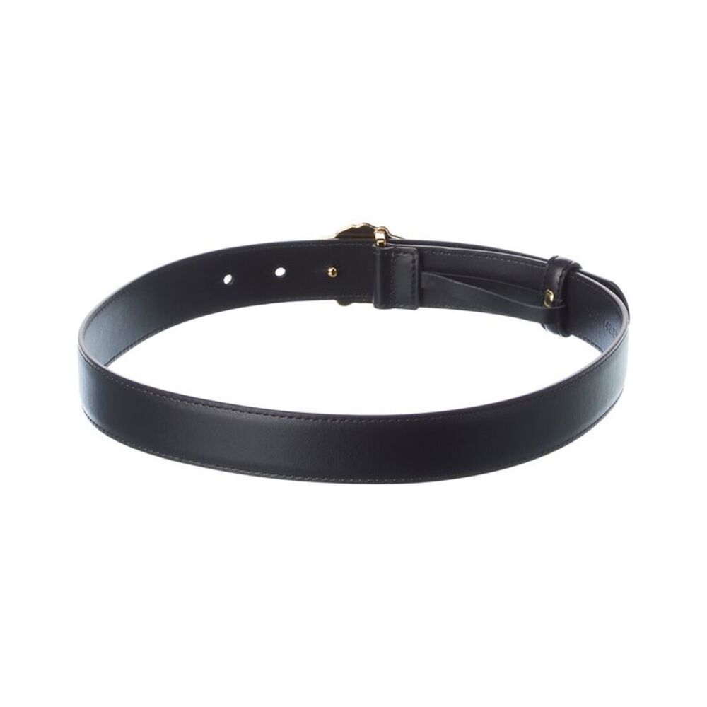 Versace Medusa Buckle Leather Belt - Picture 2 of 3